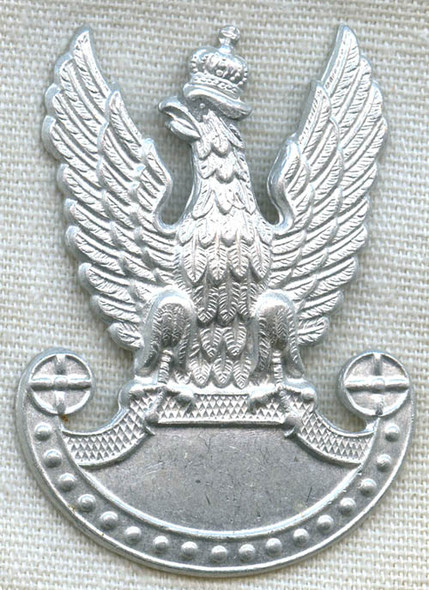 WWII Polish Army in the West Hat Badge