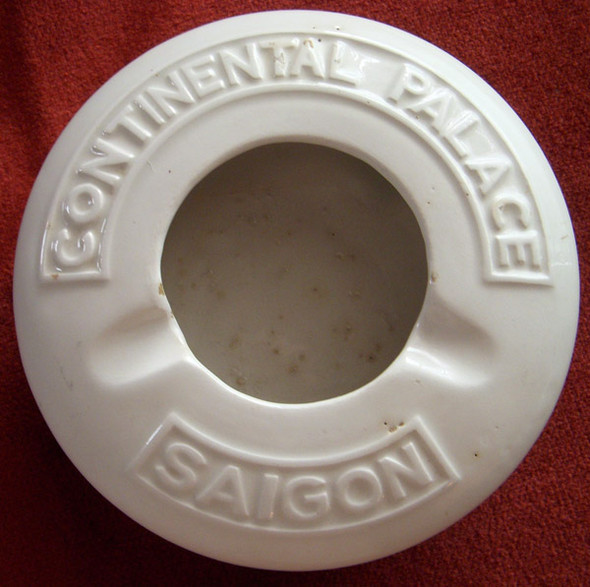 Great Early 1960s (Vietnam War Era) Continental Palace Hotel (Saigon) Ashtray