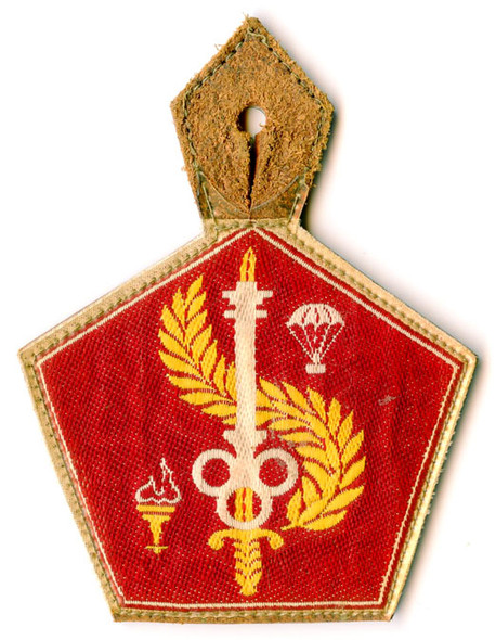 1960s Airborne Quartermaster School Republic of Vietnam (RVN) Army Pocket Hanger