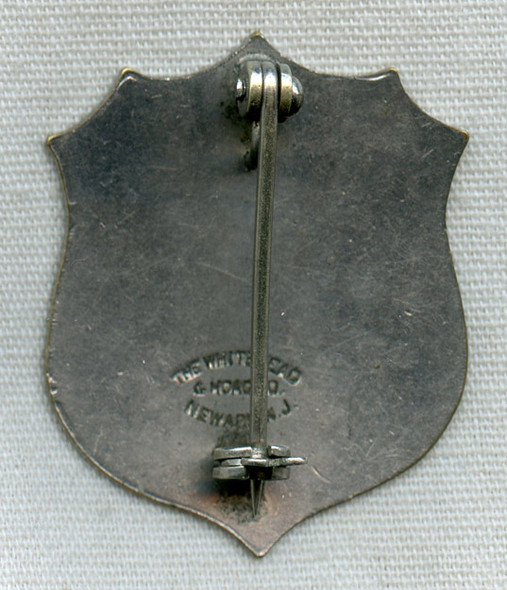 1930s-Early 1940s New Hampshire Fish & Game Deputy Warden Badge by Whitehead & Hoag