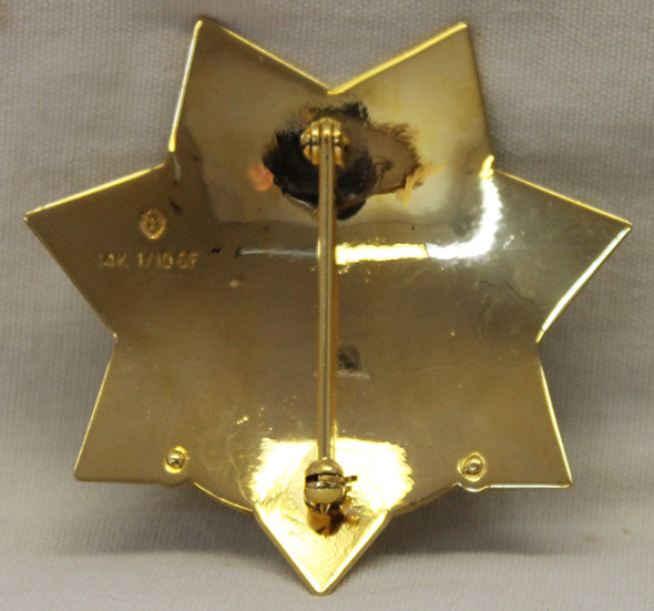 1989 California Highway Patrol Rejected Badge by Williams & Anderson of Rhode Island #13242