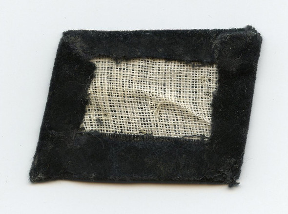 Early German SS (Schutzstaffel) Officer Collar Tab