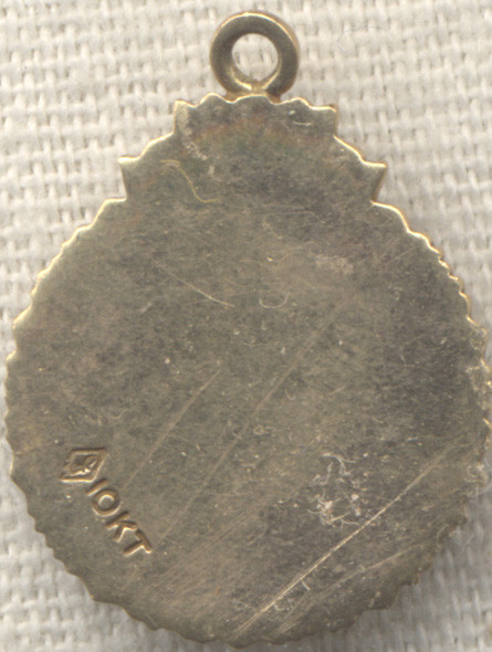 10 Karat Gold FBI National Academy Charm/Fob