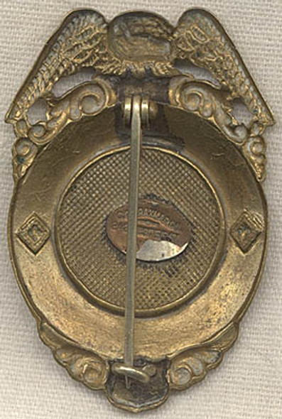 Early 20th Century IRS Internal Revenue Service Agent Badge