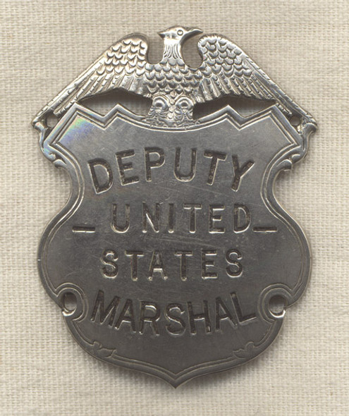 1890s Deputy US Marshal Shield