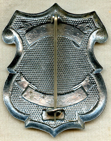1920s-30s Ludlow, Massachusetts Police Badge