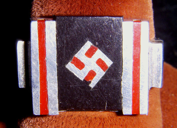 WWII Nazi Ring Made in Italy from Aircraft Parts
