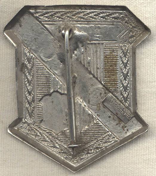 Beautiful 1890s Northboro, Massachusetts Radiator-Style Police Badge