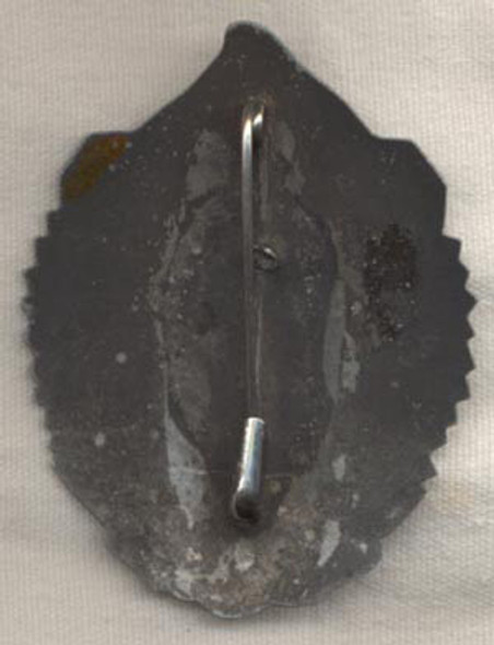 WWII White Metal Ipswich, Massachusetts Police Badge