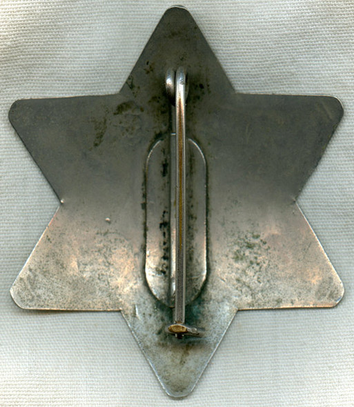 WWII Westinghouse Electric Police Badge as Worn at Los Alamos During Manhattan Project