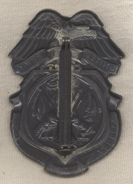 1970s-1980s US Army Issue Military Police Badge