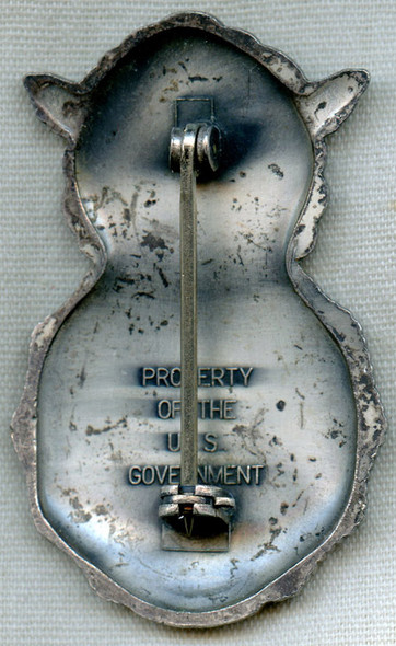 Rare Late 1950s Type 2 USAF Air Police Badge