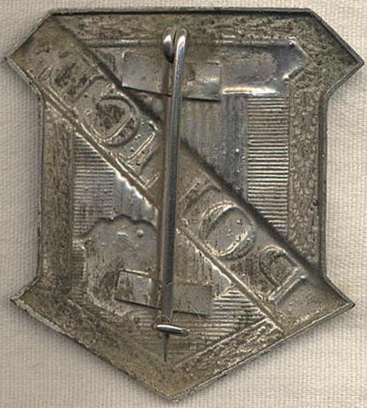 1890s Hampton, New Hampshire Police #1 Radiator Badge