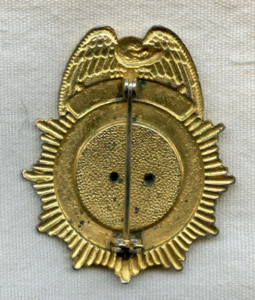 1940s-1950s Passaic County, New Jersey Named Deputy Sheriff Badge