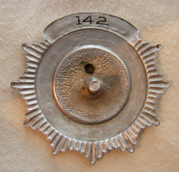1940s New Jersey Motor Vehicle Examiner Hat Badge