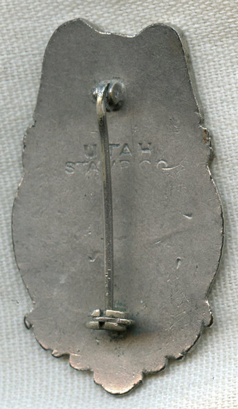 Rare 1920s-1930s Utah State Fish & Game Commission Special Warden Badge