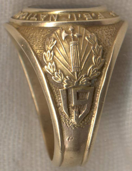 1949 FBI National Academy Graduation 10k Ring