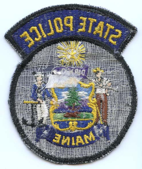 1970s Maine State Police Patch <p> NO LONGER AVAILABLE