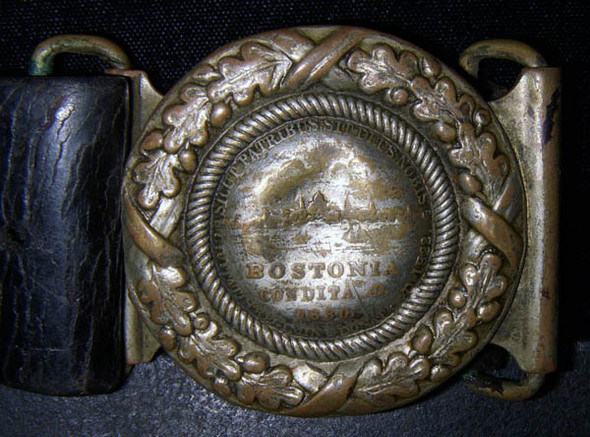 Circa Late 1890s - Early 1900s Boston, Massachusetts Police Belt, Buckle and Holster