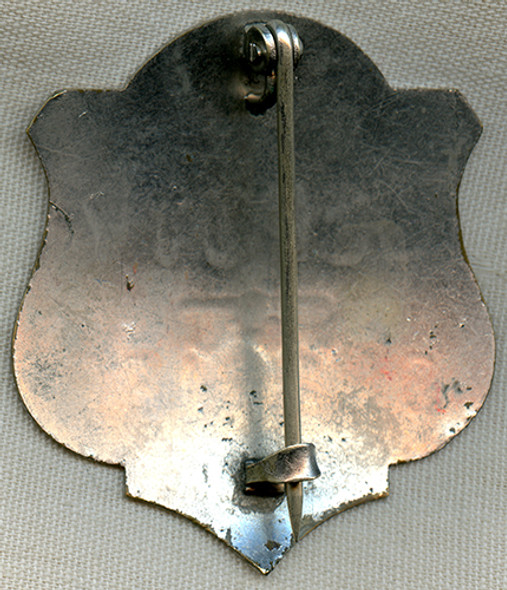 Great Old "Stock" Special Deputy Sheriff Shield Badge ca 1900s - 1910s Great Wear Great Look