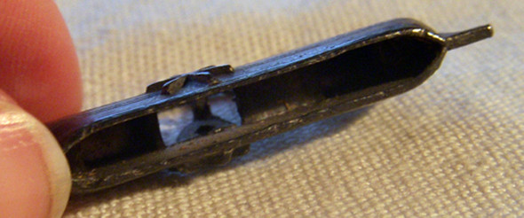 1910s Cracker Jack Prize Miniature Paddle Wheel "Clermont" of Hudson River Steamboat Co.