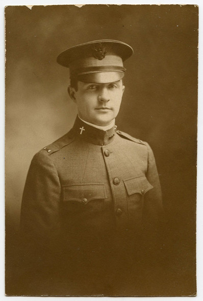 Nice WWI Portrait Photo of a US Army Chaplain <p> NO LONGER AVAILABLE