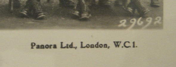 Pair of WWII US Army Panoramic Photos of "D" Company 513th Airborne (Parachute) Inf. Regt.