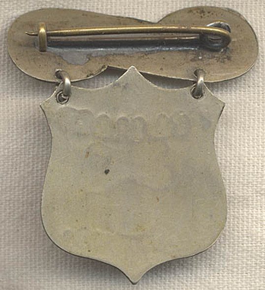 Civil War Veterans Badge for Battalion C 13th Vol. Lt. Art. Named to J.D. Babcock