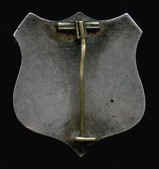 Civil War US Army 9th Corps Badge in Silver