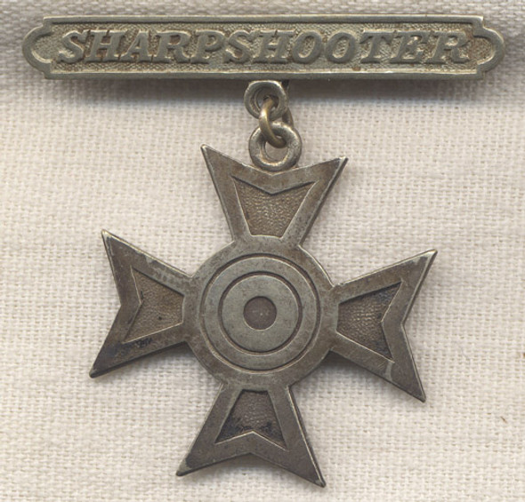 WWI or Earlier US Army / US Marine Corps Sharpshooter Badge
