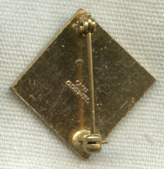 Late WWII US Army 4th Army Patch-Type DI by Gemsco