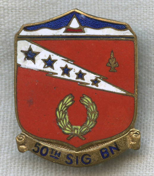Theatre-Made DI for US Army 50th Signal Battalion