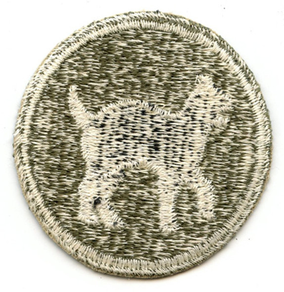 Scarce WWII US Army 81st Division (Wildcat) "O/D Border" Shoulder Patch