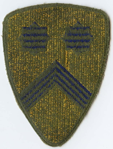 Beautiful and Mint WWII US Army 2nd Cavalry Division Green Back Patch