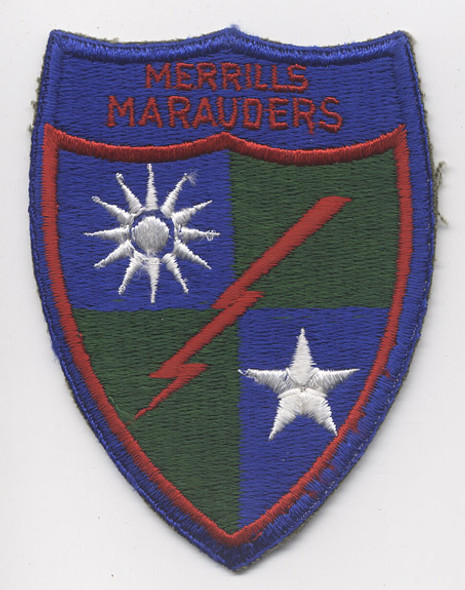 WWII US Army "Merrill's Marauders" (5307th Composite Unit) Shoulder Patch