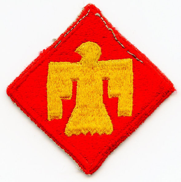 WWII US Army 45th Infantry Division (aka 'Thunderbird') Patch