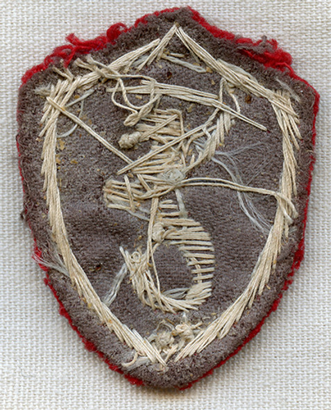 Beautiful Italian-made Polish Army in the West Office 2nd Corps Patch