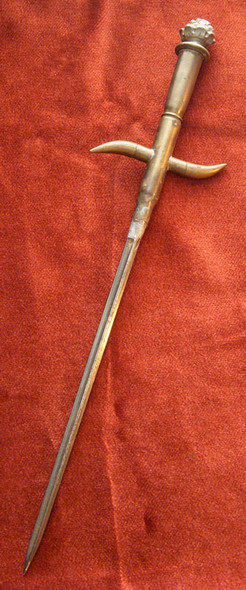 Rare WWI Trench Dagger Made for Trench Fighting in France