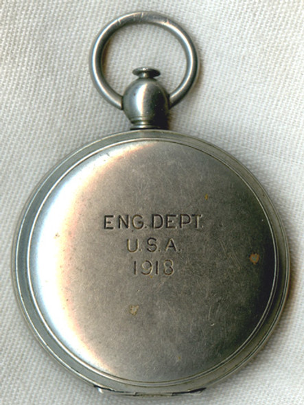 WWI US Army Engineer Pocket Compass USANITE Dated 1918 by Taylor of Rochester, New York