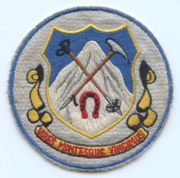 Beautiful & Rare 1950s Japanese-Made US Army 87th Infantry Regiment Pocket Patch