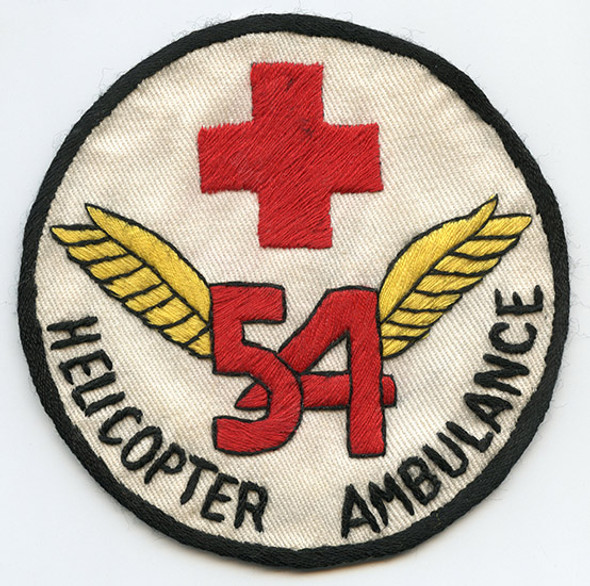 Late 60's US Army 54th Medical Det. (Helicopter Ambulance or "Dust Off") Pocket Patch