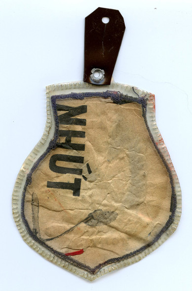 Vietnamese-Made US Army 125th Air Traffic Control Battalion (ATC) Pocket Hanger