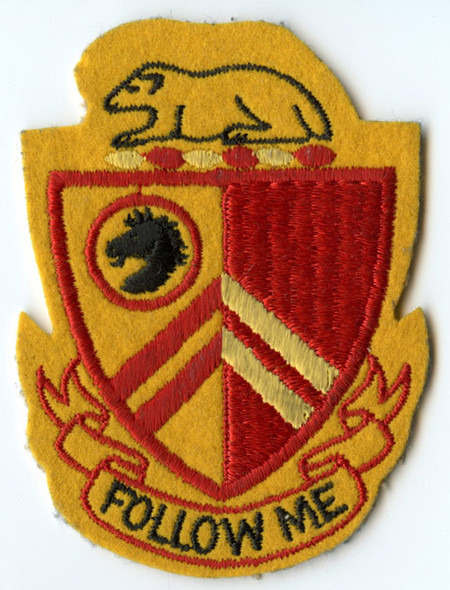 1930s-WWII US Army 126th Field Artillery Battalion Pocket Patch