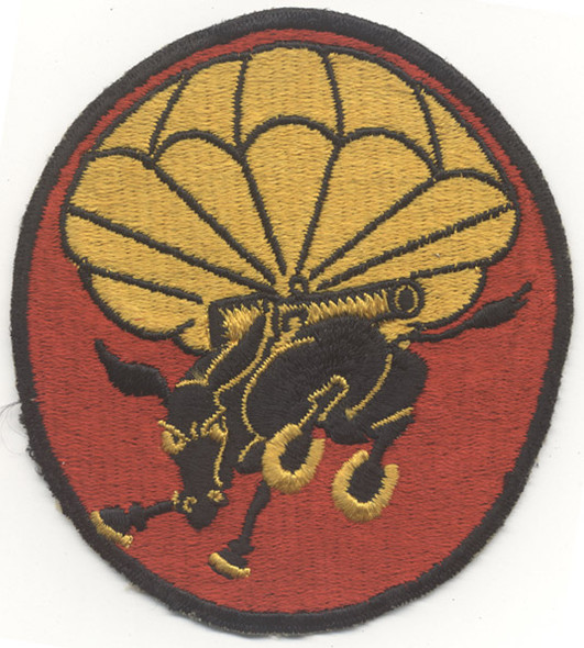WWII Rare 460th Parachute Field Artillery Airborne Batallion Pocket Patch