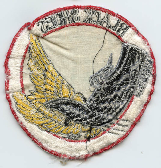 1960s USAF or USN "Black Shoes" Novelty Jacket Patch Japanese-Made