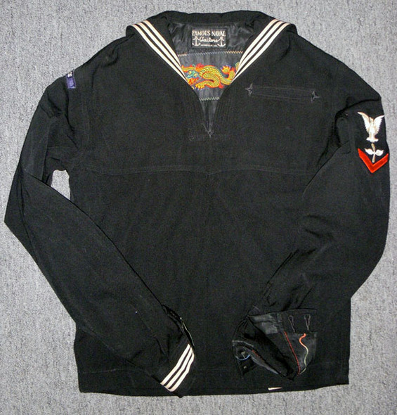 Early 1960s US Navy Aviation Machinist Mate 3rd Class Dress Uniform for USS Enterprise