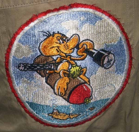Korean War USN M-716 Flight Jacket Owned by William A. Bedard (Shot Down 9/4/54)