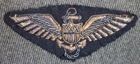 Named WWI US Navy Aviator Field Green Tunic