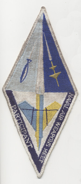1960s US Navy Air Weapons Meet Participant Patch