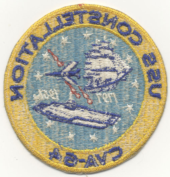 Early 1960s USS Constellation CVA-64 Jacket Patch